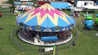 🎠Carousel at the 2019 Green County Fair [upl. by Nassah]