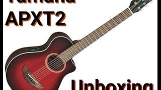 Yamaha APXT2 Acoustic Guitar UNBOXING [upl. by Emirej158]