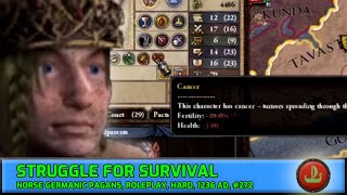 Crusader Kings 2 Roleplay  Struggle for Survival  Lets Play Hard 2018  2020 [upl. by Imelda]