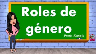 Roles de género [upl. by Yenot]