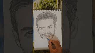 art drawing artwork rampothineni artistvinod [upl. by Naujtna]