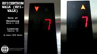 REMASTERED 2x OTIS Gen2 Lifts  Elevators  Epiwalk Epicentrum Walk Rasuna Jakarta [upl. by Llerref]