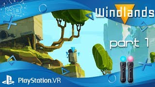 Windlands  Playstation VR  lets play  part 1  deutsch  german [upl. by Allehcim]