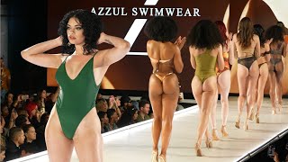 Azzul Swimwear Full Show In Slow Motion  New York Fashion Week [upl. by Trill82]