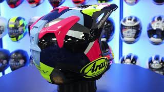 Arai MXV Motocross Helmet Block Pink [upl. by Notrem599]