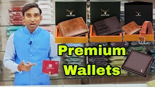 Best Leather Wallets Collection for Men 2022  The Fashion Mart  Best Price [upl. by Zorine]