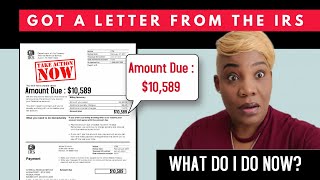 I received a letter from the IRS what do I do [upl. by Aylsworth]