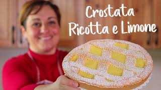 CROSTATA RICOTTA E LIMONE Ricetta Facile  Video Live Versione Corta  Fatto in Casa da Benedetta [upl. by Shira]