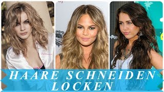 Neue stufenschnitt mit locken [upl. by Noet419]