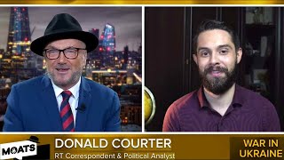 Donald Courter on MOATS with George Galloway [upl. by Ide461]