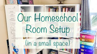 Our Homeschool Room Setup [upl. by Aitra]