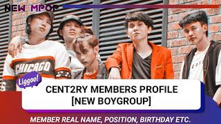 CENT2RY  New Malaysia Boygroup full name birthday etc [upl. by Llesig]