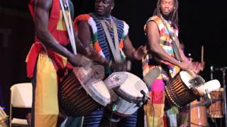 Jalikunda African Drums take the Montserrat African Music Festival by storm [upl. by Aitra]