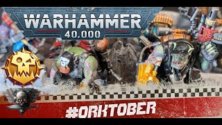 Painting 40K Ork Kommandos  Orktober Part 2 [upl. by Orten]