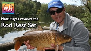 Matt Hayes talks about his Adventure Rod Rest set  suitable for floatfishing and legering [upl. by Eisiam]