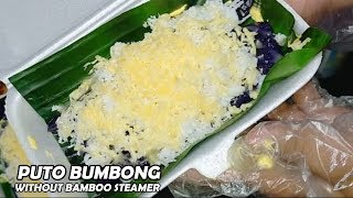 how to make easy Puto Bumbong without Bamboo steamer  Php200 puhunan [upl. by Tsirc95]