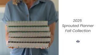 2025 Sprouted Planner Product Reveal [upl. by Fatsug]