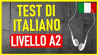 ✅TEST DI ITALIANO LIVELLO A2  UTILE PER LA CITTADINANZA 🧠🚀 cursogratis cursosonline [upl. by Waylen854]