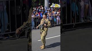 Desfile Militar de El Salvador elsalvador pupusas pulgarcitodeamerica [upl. by Enisaj38]