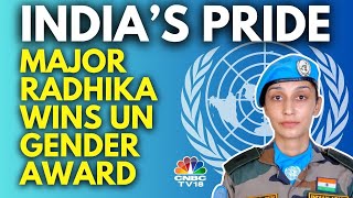 Major Radhika Sen Exclusive  Indian Peacekeeper Wins UN Military Gender Advocate of Year Award [upl. by Haroun]