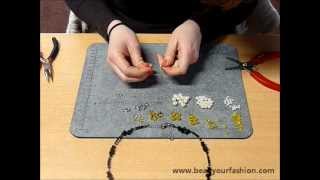 Sieraden maken  DIY Project 6 Een klassieke en chique ketting maken [upl. by Ahsetan]