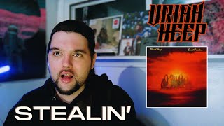 Drummer reacts to quotStealin quot by Uriah Heep [upl. by Emorej]