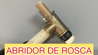 como fazer tarraxa de abrir rosca em cano PVC como fazer chave de fazer rosca em cano PVC caseiro [upl. by Pooh]