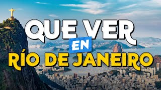 🧳️ TOP 10 Que Ver en Río de Janeiro ✈️ Guía Turística Que Hacer en Río de Janeiro [upl. by Janaya]