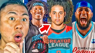 THE CRAZIEST BASKETBALL EVENT OF THE YEAR 5V5 Creator League Basketball [upl. by Rodrique]