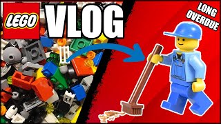 LEGO Vlog Shopping amp LEGO Room Overhaul amp Organizing [upl. by Yhprum]