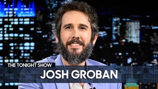 Josh Groban Doesnt Think Anyone Has Heard His Sweeney Todd Opening Line Extended  Tonight Show [upl. by Waldack]