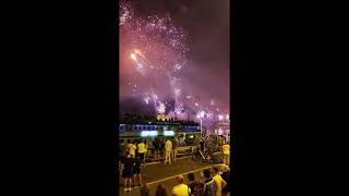 20240820 – Budapest – Tüzijáték  20082024 – Budapest – Fireworks [upl. by Sualokin155]