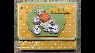 JOYFUL LIFE A2 CARD BOX TUTORIAL with HARVEST MEADOW [upl. by Mccurdy]