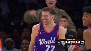 2020 NBA Rising Stars Full Game Highlights World vs USA 2020 NBA All Star Weekend [upl. by Ecnesse427]