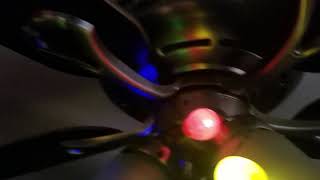 I Decorated My Ceiling Fan With Christmas Lights [upl. by Ibba]