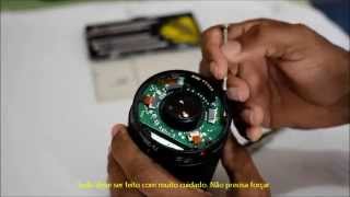 Canon 75 300 4 5 6 III USM Elimine a poeira e os fungos agora mesmo [upl. by Nylear]