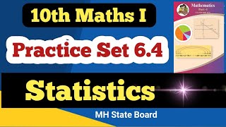 Class 10 Maths Algebra Practice Set 64  Statistics Practice Set 64 [upl. by Aneehsit]