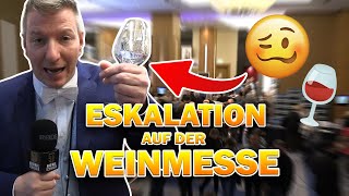 IM WEIN LIEGT DIE WAHRHEIT 🍷🥴  Weinmesse Düsseldorf [upl. by Yanffit]