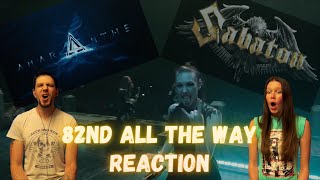 Reacting to THREE songs Sabaton Then Amaranthe Then Sabaton AND Amaranthe [upl. by Reniti]