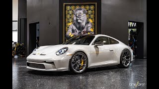 LOADED 2022 Porsche 911 GT3 Touring 6Speed Manual RARE Chalk Paint w CCBs [upl. by Ibrab296]