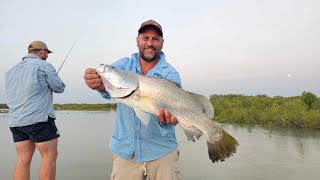 Chasing Barra in Shoal Bay  Darwin NT [upl. by Adnof]