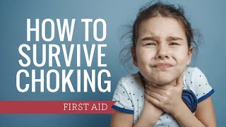 HOW TO SURVIVE CHOKING  First Aid for Adults and Children [upl. by Charmian308]