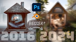 Was habe ich in 8 Jahren gerlernt  Photoshop amp Blender [upl. by Brufsky]