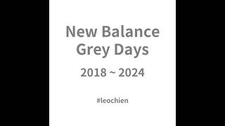 New Balance Grey Days Look Back 2018  2024 shorts leochien newbalance [upl. by Aibsel]