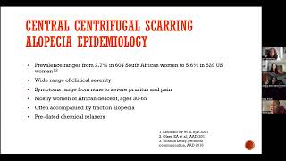 Scarring Alopecia Summit  CCCA Breakout Room [upl. by Anibas]