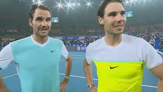 The Day Federer And Nadal Made the Crowd EXPLODE Never Seen FEDAL Match [upl. by Aleunam]