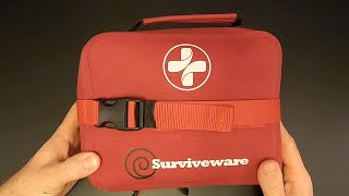 Surviveware Waterproof First Aid Kit  Shelf Life of Supplies [upl. by Noach818]