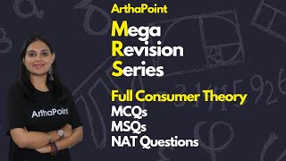 Mega Revision Series Consumer Theory Questions  IIT JAM ECONOMICS PREPARATION  GATE ECONOMICS MCQS [upl. by Atiugal636]