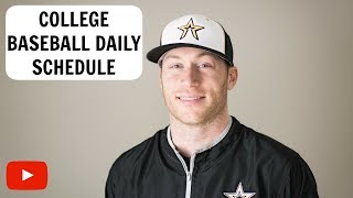 Day in the Life of a College Baseball Player [upl. by Diane-Marie]