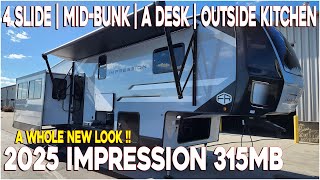 2025 Impression 315MB Mid Bunk Fifth Wheel by Forestriver RVs at Couchs RV Nation a RV Wholesaler [upl. by Aihsekin]